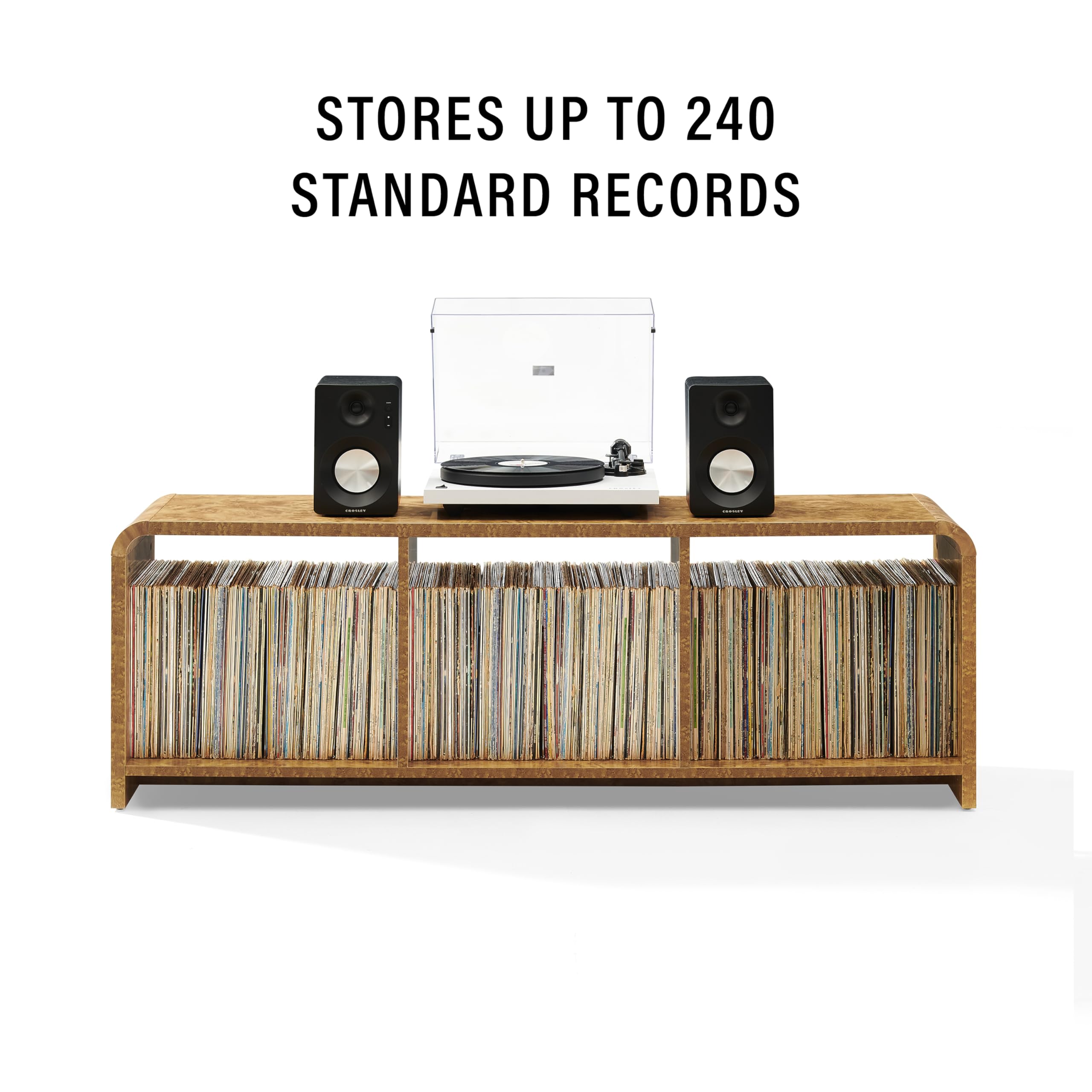 Amazon.com: Crosley Furniture Ingrid Modern Record Player Stand
